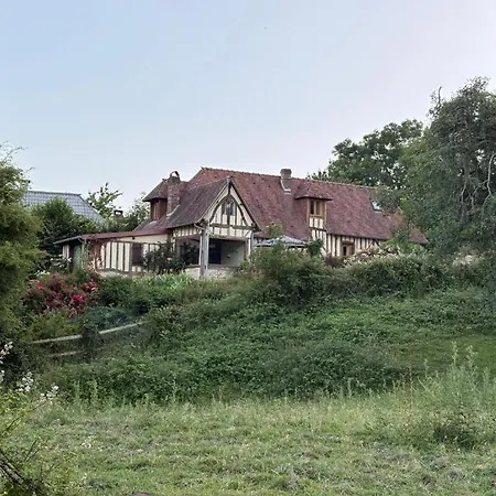 Ancien Pressoir Renove Avec Grand Jardin Et Vue Sur La Nature 別荘