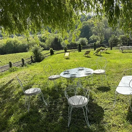 Ancien Pressoir Renove Avec Grand Jardin Et Vue Sur La Nature Feriehus Courtonne-la-Meurdrac
