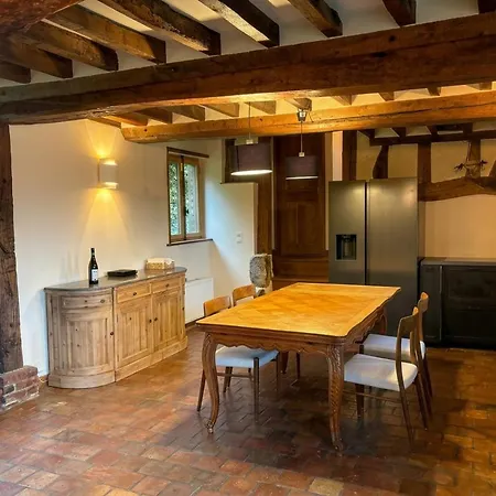 Ancien Pressoir Renove Avec Grand Jardin Et Vue Sur La Nature Courtonne-la-Meurdrac