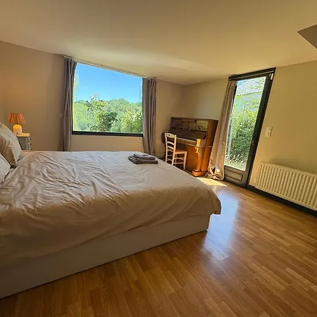 別荘 Ancien Pressoir Renove Avec Grand Jardin Et Vue Sur La Nature