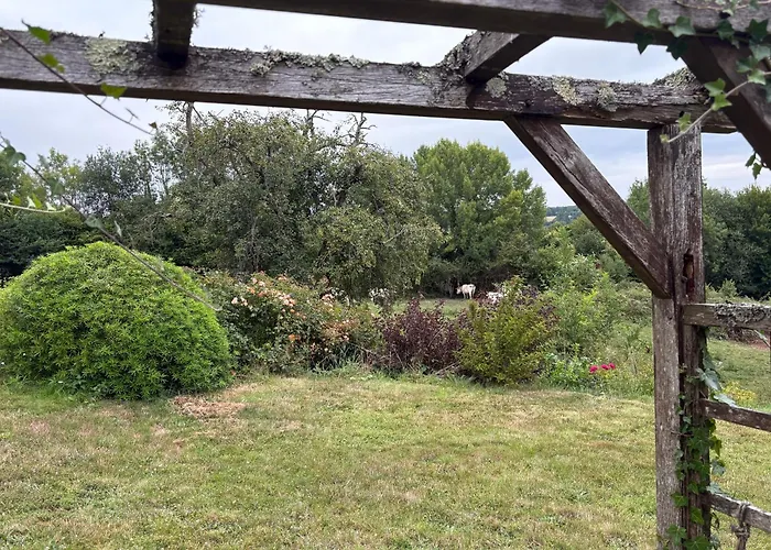 Ancien Pressoir Renove Avec Vue Exceptionnelle Sur La Nature Feriehus *